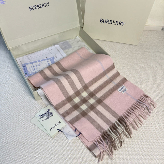 BURBERRY 26S SCARF 168CM IN CASHMERE 202514