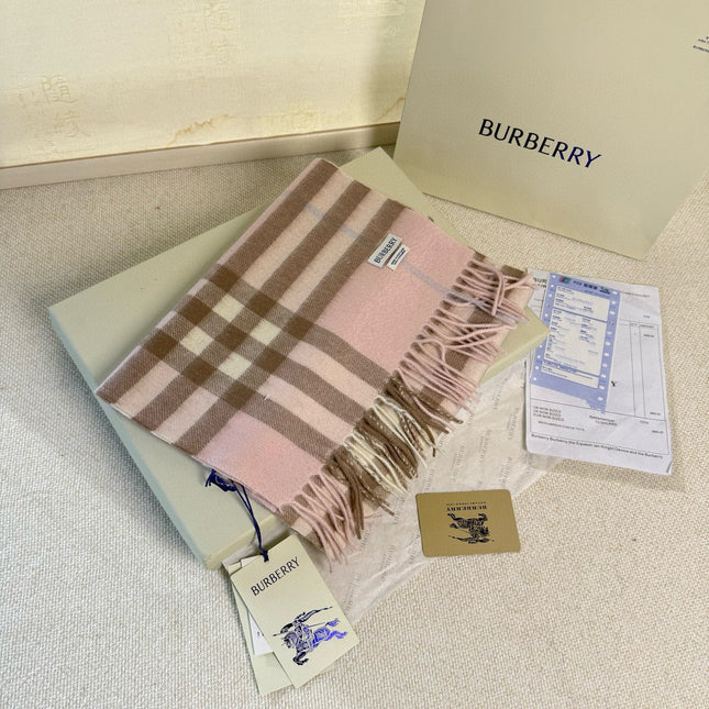 BURBERRY 26S SCARF 168CM IN CASHMERE 202514