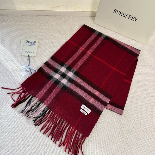 BURBERRY 26S SCARF 168CM IN CASHMERE 202515