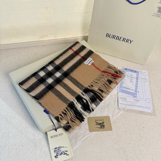 BURBERRY 26S SCARF 168CM IN CASHMERE 202516