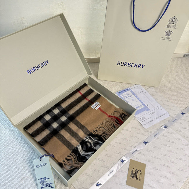BURBERRY 26S SCARF 168CM IN CASHMERE 202516