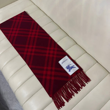 BURBERRY 26S SCARF 168 IN CASHMERE 513226