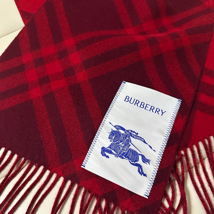 BURBERRY 26S SCARF 168 IN CASHMERE 513226