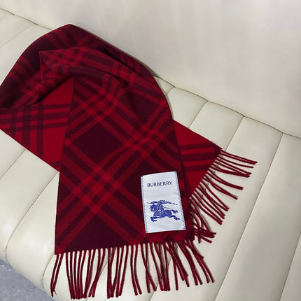 BURBERRY 26S SCARF 168 IN CASHMERE 513226