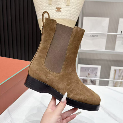 LP 26S CHELSEA BOOTS IN BROWN SUEDE
