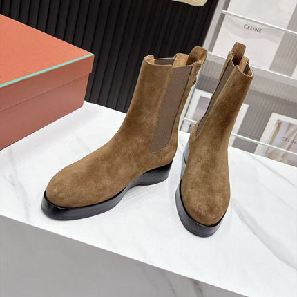 LP 26S CHELSEA BOOTS IN BROWN SUEDE
