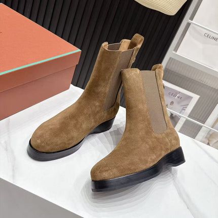 LP 26S CHELSEA BOOTS IN BROWN SUEDE