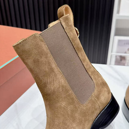 LP 26S CHELSEA BOOTS IN BROWN SUEDE