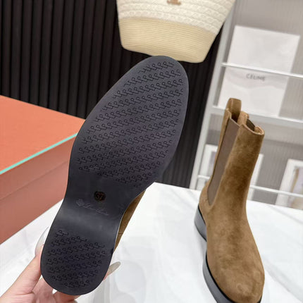 LP 26S CHELSEA BOOTS IN BROWN SUEDE