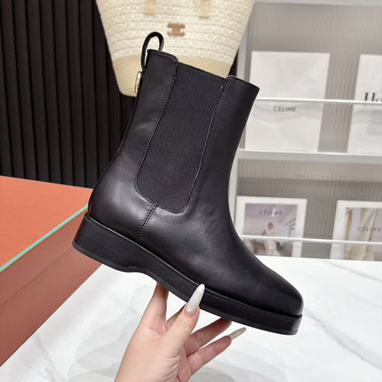 LP 26S CHELSEA BOOTS IN BLACK CALFSKIN