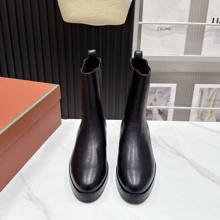 LP 26S CHELSEA BOOTS IN BLACK CALFSKIN