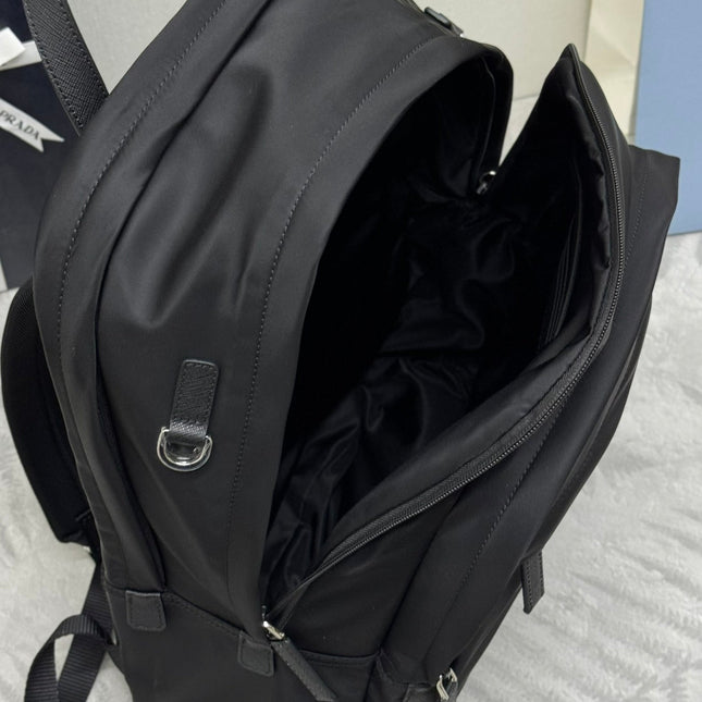 PRADA BACKPACK 43CM IN BLACK RE-NYLON