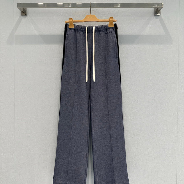 MIUMIU STRAIGHT-LEG PANTS STYLE 556