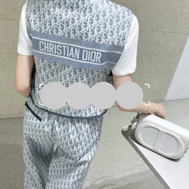 DIOR 25S JACQUARD PANTS 709