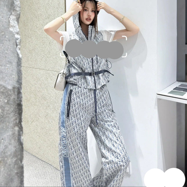 DIOR 25S JACQUARD PANTS 709