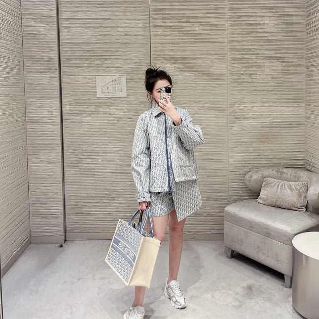 DIOR 25S JACQUARD WINDBREAKER 708