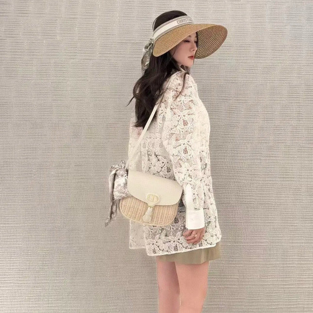 DIOR 25S LACE SHIRT 704