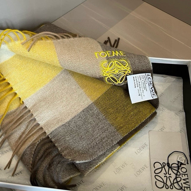 LOEWE 26S SCARF 180 IN CASHMERE 481061