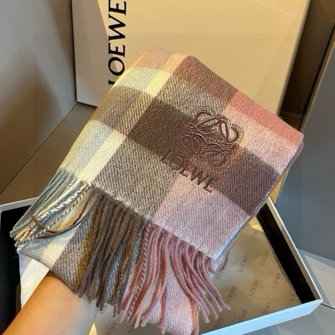 LOEWE 26S SCARF 180 IN CASHMERE 486613