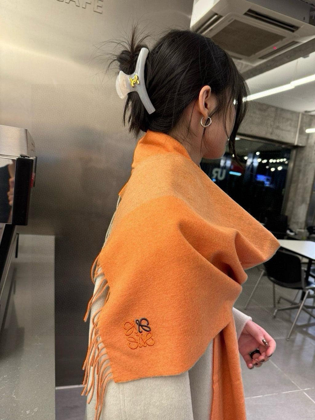 LOEWE 26S SCARF 180 IN CASHMERE 486659