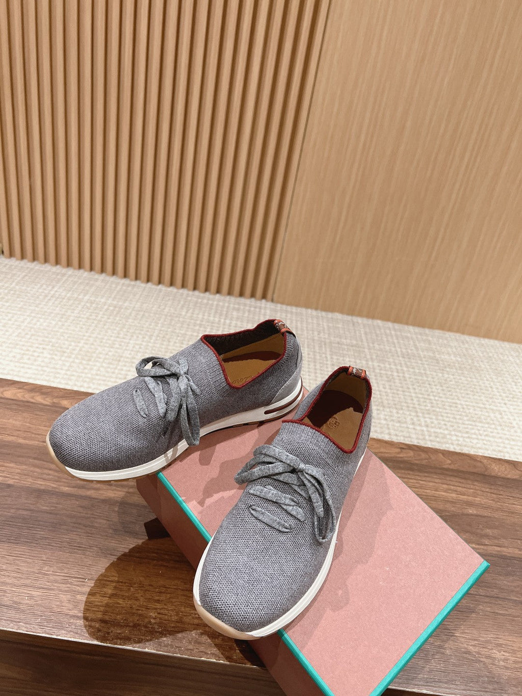 LP BASIC 360 FLEXY WALK SNEAKER GRAY FABRICS