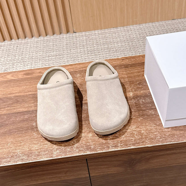ALO 25S MULE IN SOFT BEIGE SUEDE