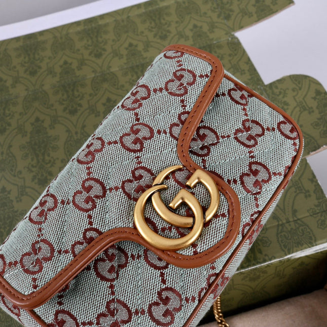 GUCCI 26S GG MONOGRAM 16 IN BEIGE CANVAS
