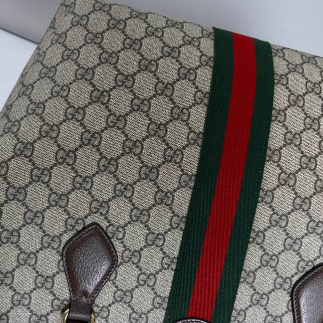 GUCCI 26S TOTE BAG 31 IN BEIGE CANVAS