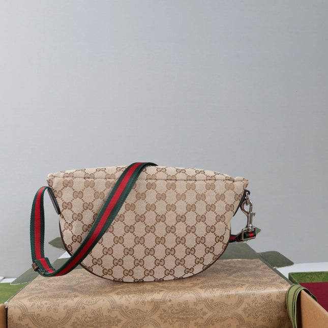 GUCCI 26S CROSSBODY BAG 30 IN BEIGE CANVAS