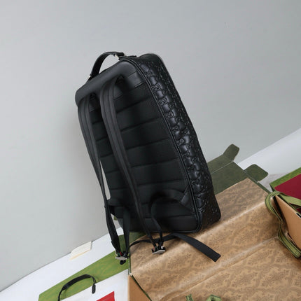 GUCCI 26S BACKPACK 34 IN BLACK CALFSKIN