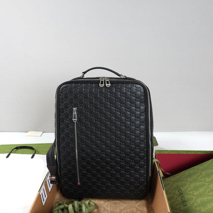 GUCCI 26S BACKPACK 34 IN BLACK CALFSKIN