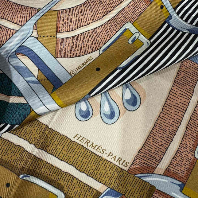 HERMES 26S SCARF 90 IN SILK 307102