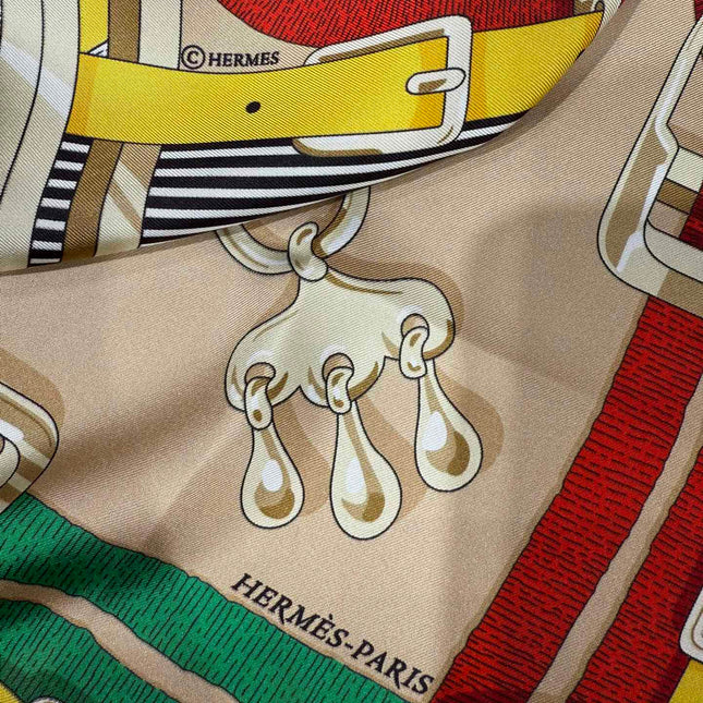 HERMES 26S SCARF 90 IN SILK 307103