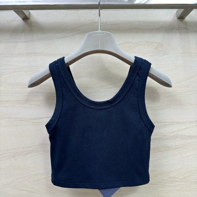 PRADA 26S CREW NECK TANK TOP 657
