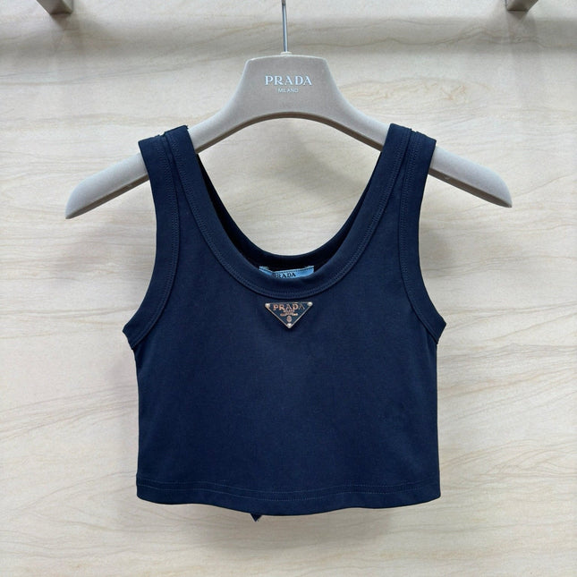 PRADA 26S CREW NECK TANK TOP 657