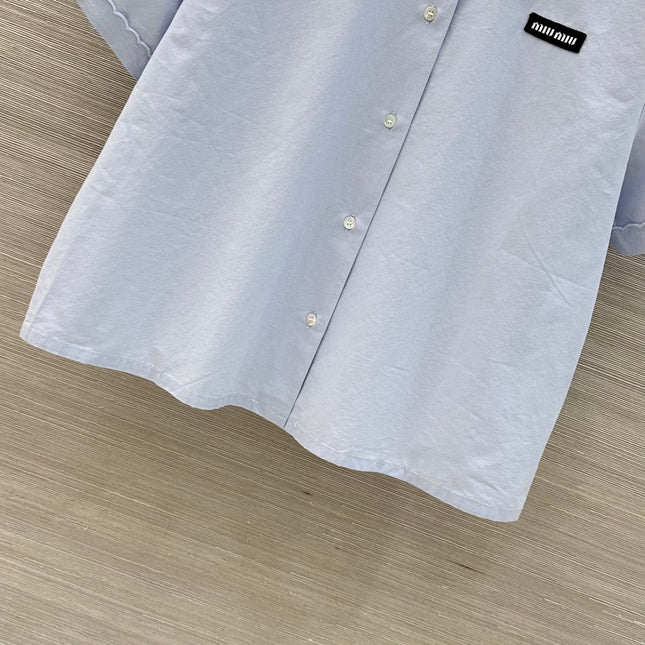MIUMIU 26S SHORT-SLEEVE SHIRT STYLE 1112