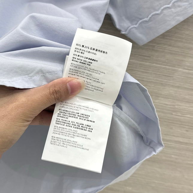 MIUMIU 26S SHORT-SLEEVE SHIRT STYLE 1112