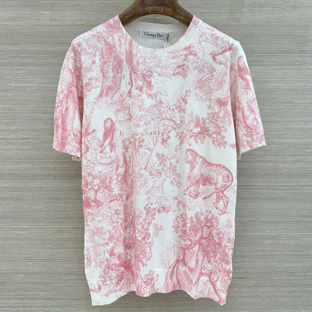 DIOR 26S SHORT-SLEEVE CREWNECK T-SHIRT 1344