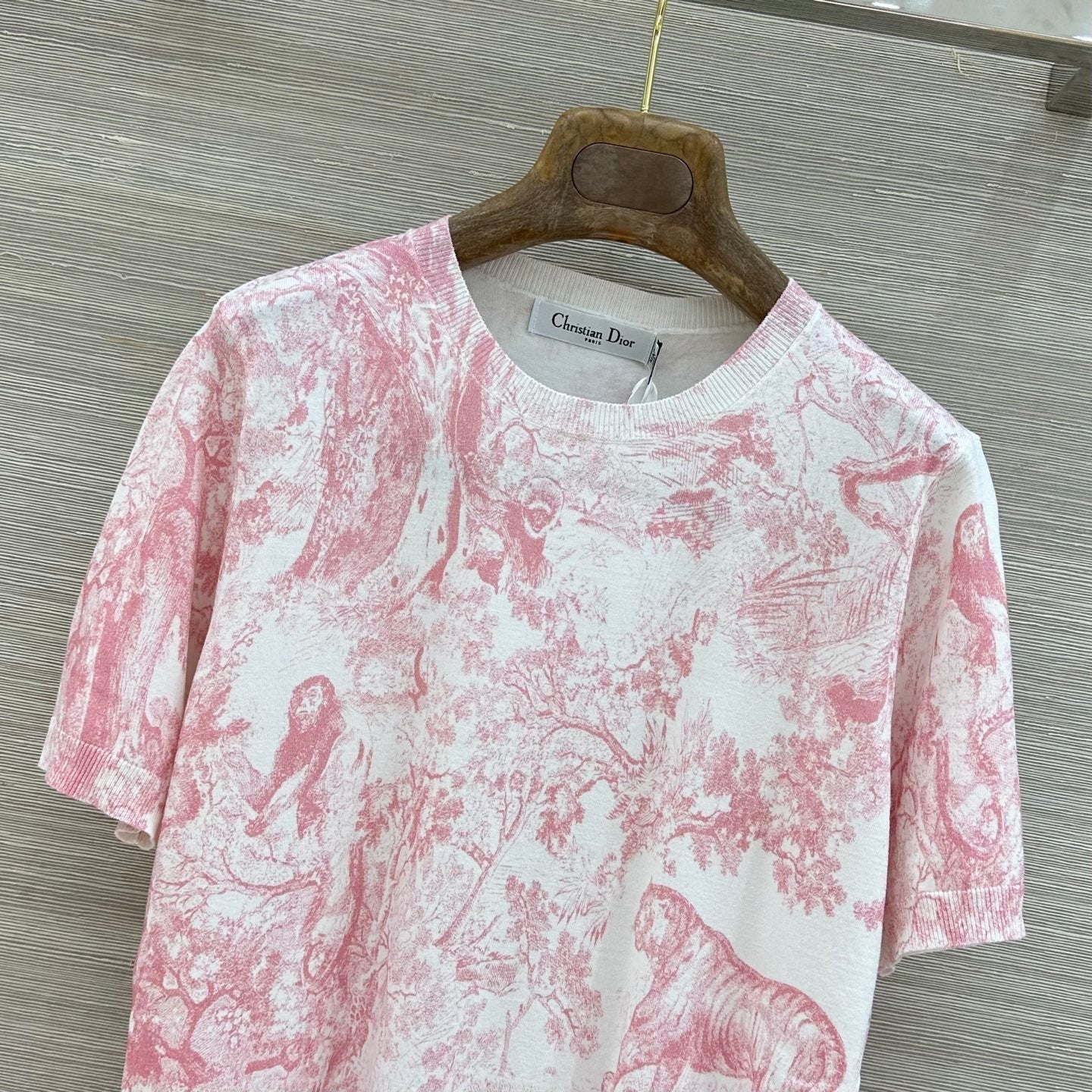 DIOR 26S SHORT-SLEEVE CREWNECK T-SHIRT 1344