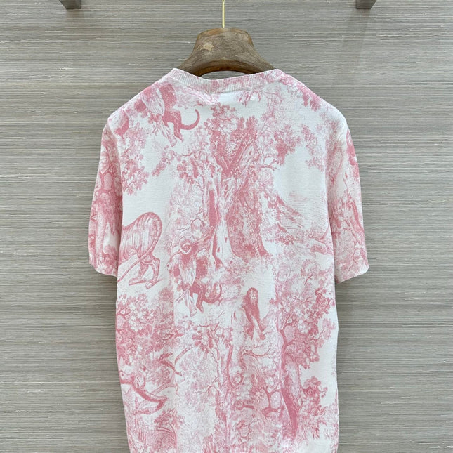 DIOR 26S SHORT-SLEEVE CREWNECK T-SHIRT 1344