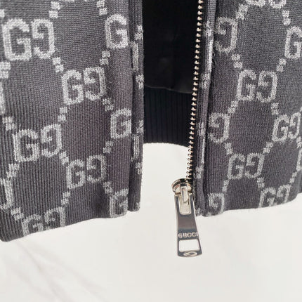GUCCI 26S KNIT ZIP CARDIGAN 615
