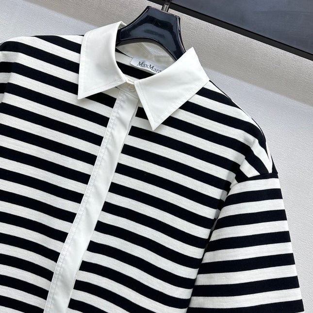 MAXMA 25S STRIPED SHIRT IN COTTON 264534