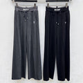 DIOR 25S WIDE-LEG DRAWSTRING PANTS STYLE 018