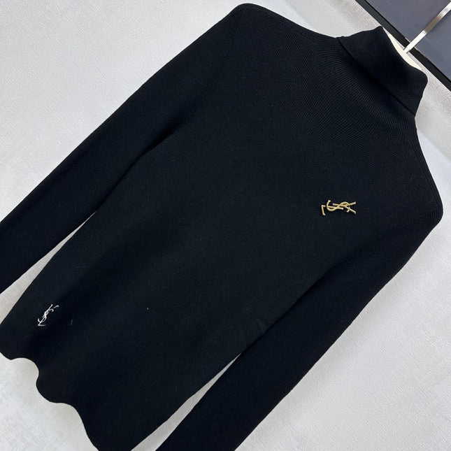 YSL 25S HIGH-NECK SWEATER STYLE 39
