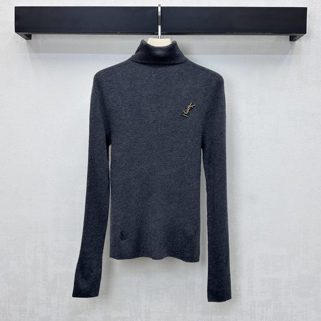 YSL 25S HIGH-NECK SWEATER STYLE 40