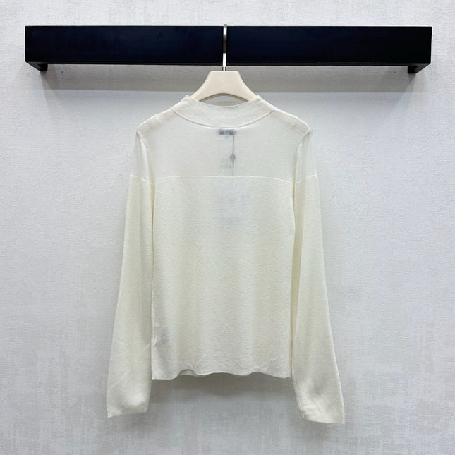 CHANEL 25S LIGHTWEIGHT KNIT SWEATER 607