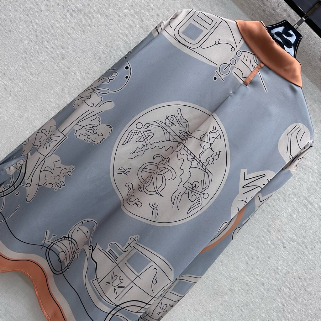 HERMES 26S LONG SLEEVE SHIRT 585