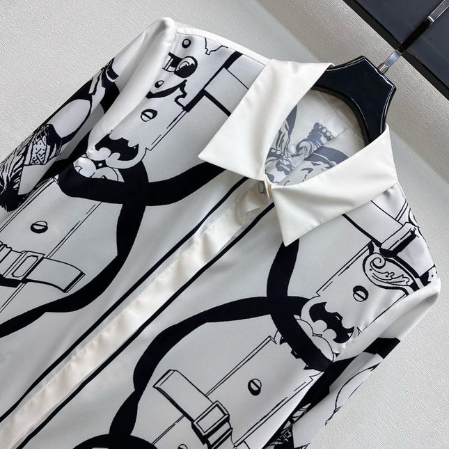 HERMES 26S LONG SLEEVED SHIRT 491