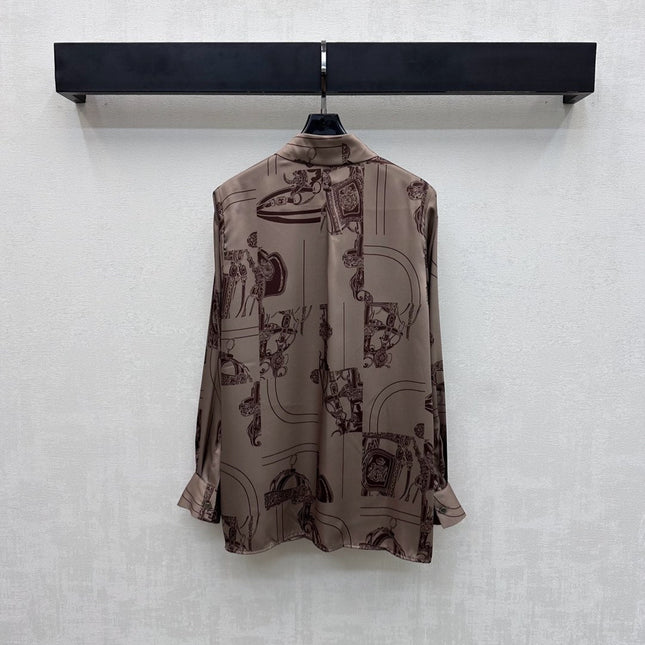 HERMES 26S LONG SLEEVED SHIRT 486