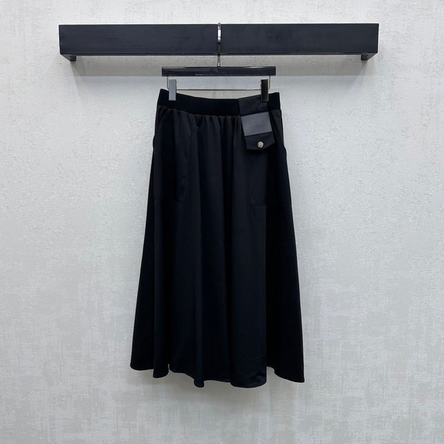 LOEWE 26S PLEATED MIDI SKIRT 495